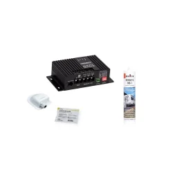 PACK Panneau Solaire Black Booster 220W + Kit de pose solaire avec Régulateur de Charge MPPT 320W 20A Bluetooth ANTARION