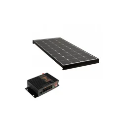 PACK Panneau solaire Black Booster 220W + Régulateur de charge Solaire Bluetooth ANTARION