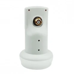 Pack Parabole Satellite Fibre Blanche 85cm + LNB Single + Récepteur Décodeur TV Satellite HD + Carte + Bras Coudé HDSAT