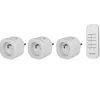 Pack 3 prises + 1 télécommande intérieures