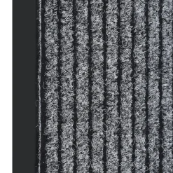 Paillasson rayé Gris 80x120 cm