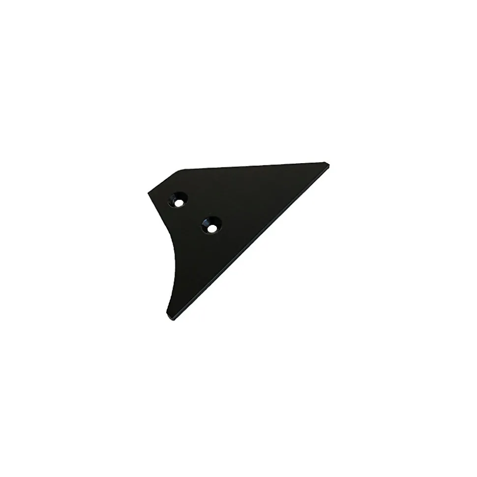 Paire d'embouts alu pour Porte Tablette B08R3P1KDS (Laqué Noir Mat RAL 9011)