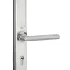 Paire de poignées connectées Intelock Multi, pour porte d'entrée, entr'axes 72mm, argent - INTELOCK