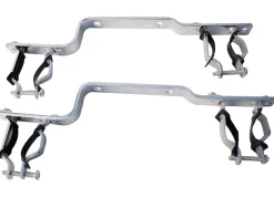 Paire de support réglable pour collecteurs/ nourrices sanitaires - entr'axe 153mm - Ø 20/27 à 26/34 mm Somatherm for you