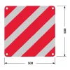 Panneau aluminium réfléchissant hors gabarit 500x500