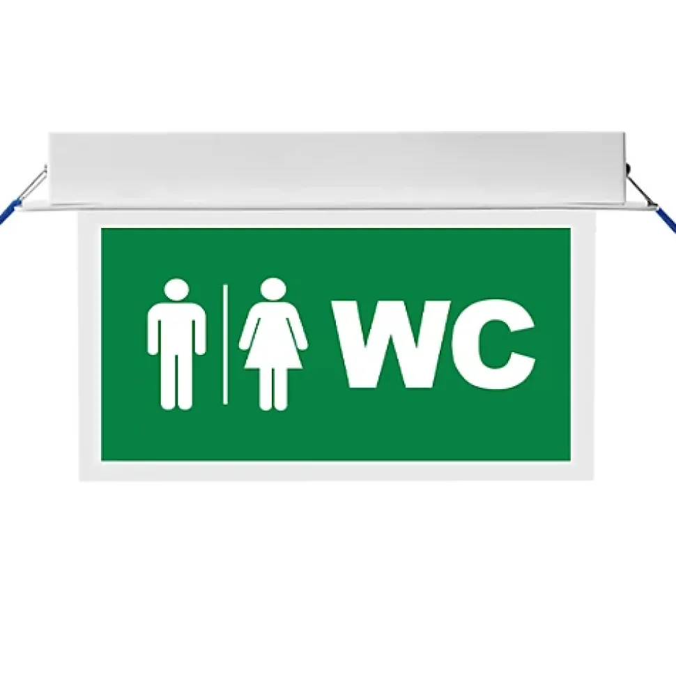 Panneau LED encastré WC BRAYTRON - Blanc - 3W