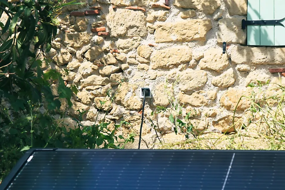Panneau solaire plug&play Supersola 370W l. 112 x L. 182 cm
