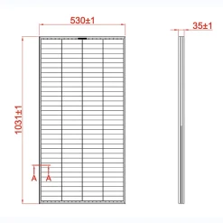 Panneau solaire Série Blackwell 100W