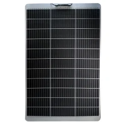 Panneau Solaire 100W SEMI-FLEX Technologie PERC Camping-car EZA