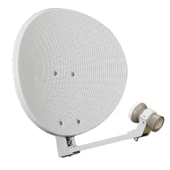 Parabole acier elliptique + LNB