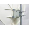 Parabole satellite fibre composite Blanche 85cm + BRIDES INOX Anti Corrosion HDSAT