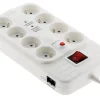 Parafoudre 8 prises + interrupteur Zenitech