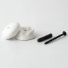 Passe Câble GRIP Isolateur en Porcelaine Blanche Manufacturés pour 1 Câble électrique textile Sécurité et style raffiné