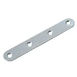 4 Pattes d'assemblage Acier Zingué L 80 x l.15 x E.2mm