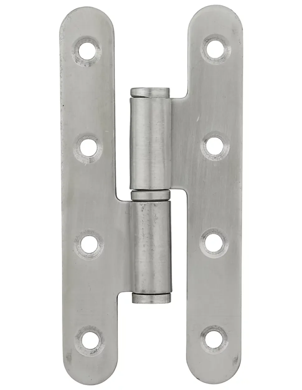 Paumelle de Paris porte d'entrée / d'intérieur, 110x55x2.5mm, inox, gauche - THIRARD