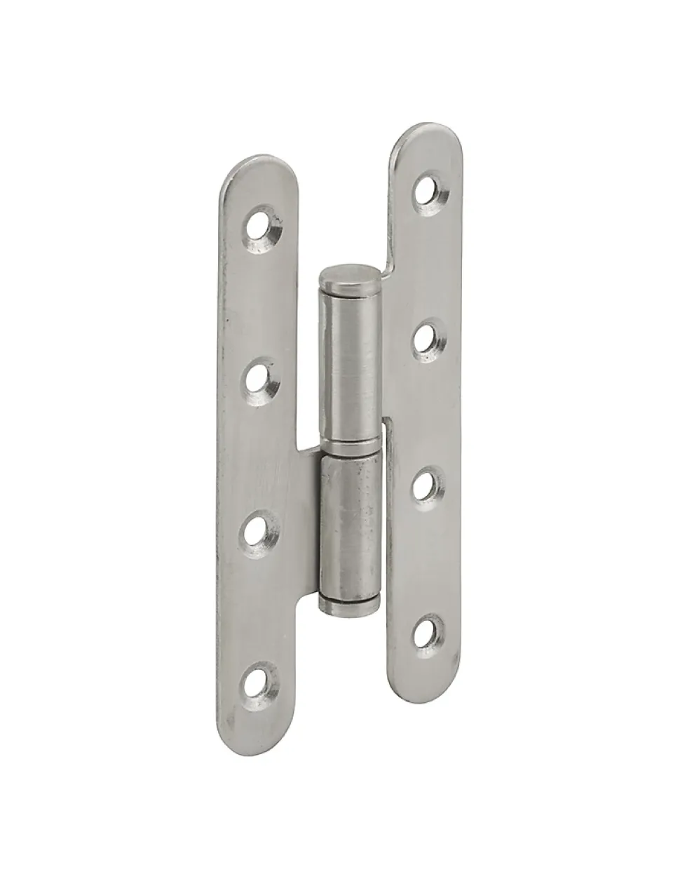 Paumelle de Paris porte d'entrée / d'intérieur, 110x55x2.5mm, inox, gauche - THIRARD