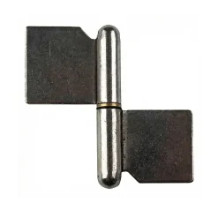 2 paumelles de grille à souder Diall 60 mm