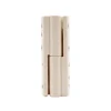 Paumelle universelle blanc 50 mm vendue par 2