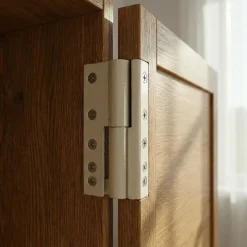 Paumelle universelle blanc 50 mm vendue par 2