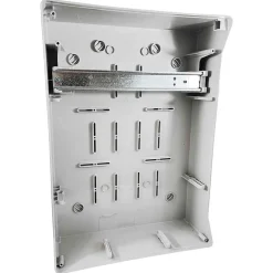 Pcsn12pt - Coffret Pour Prise étanche Ip65 - Prédécoupage 6 Prises - 1 Rangée De 12 Modules - Ide Star