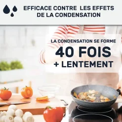 Peinture cuisine lavable, mur et plafond Blanc Crème - 10 L - ARCANE INDUSTRIES