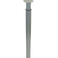 Pied ajustable Diall ø60 x H. 700-1000 mm gris