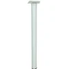 Pied de meuble Diall H. 200 mm x ø 30 mm blanc