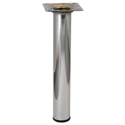 Pied de meuble Diall H. 200 mm x ø 30 mm chromé
