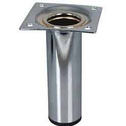 Pied de meuble Diall H. 100 mm x ø 30 mm chromé