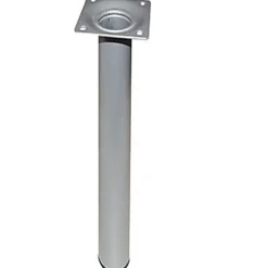Pied de meuble Diall H. 150 mm x ø 30 mm gris