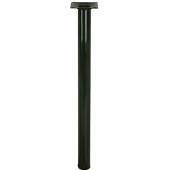 Pied de meuble Diall H. 200 mm x ø 30 mm noir
