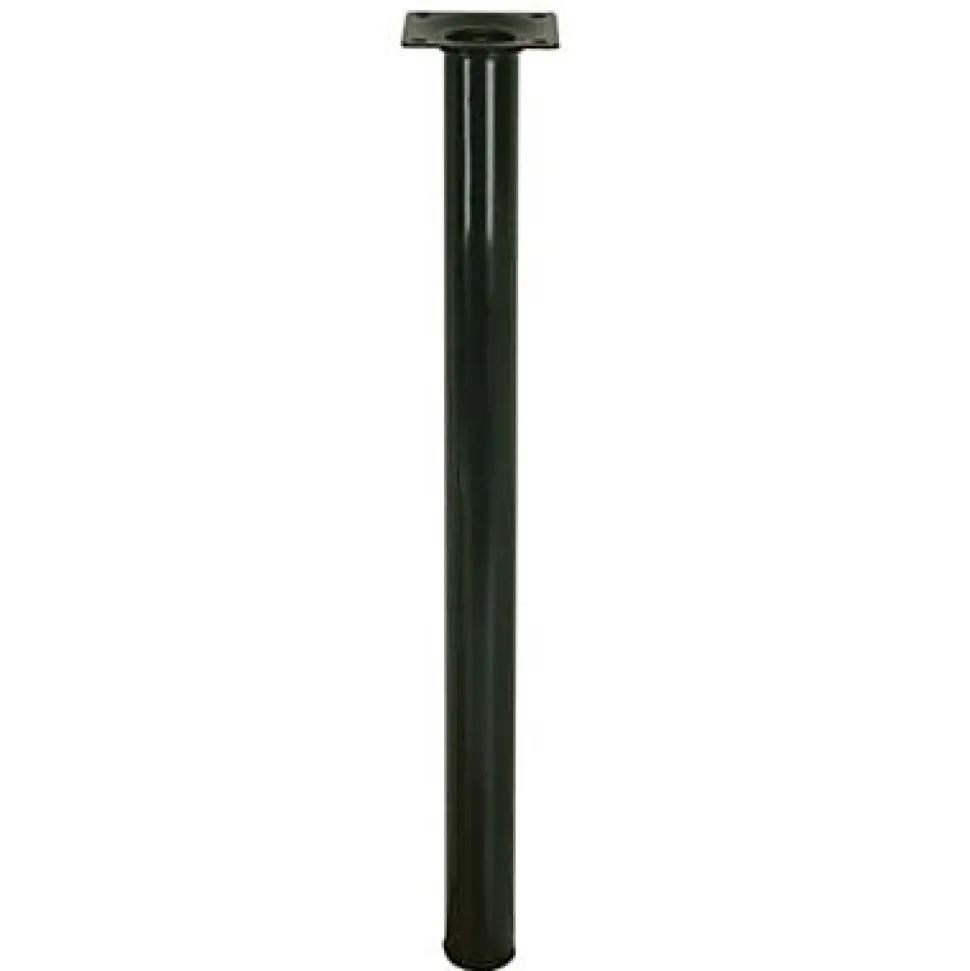 Pied de meuble Diall H. 200 mm x ø 30 mm noir