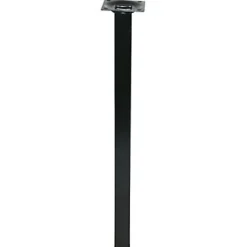 Pied de meuble Diall noir 25 x 25 x H. 100 mm