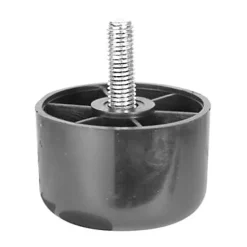 Pied de meuble plastique Diall H. 50 mm x ø 60 mm