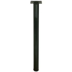 Pied de table Diall ø3 x H. 80 cm noir