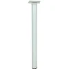 Pied de table Diall ø30 x H. 500 mm blanc