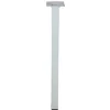 Pied de table Diall 25 x 25 x H. 350 mm blanc