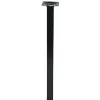 Pied de table Diall 25 x 25 x H. 350 mm noir