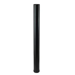 Pied de table réglable Diall ø60 x H. 700 mm noir