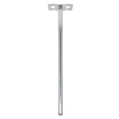 Pied elliptique Aluminium brut