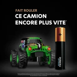 Pile alcaline AAA (LR03) Duracell Optimum, lot de 4