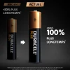 Pile alcaline AAA (LR03) Duracell Plus, lot de 6
