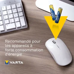 Pile alcaline AAA (LR03) Varta Long-life Power, lot de 6