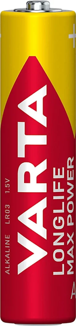 Pile alcaline AAA (LR03) Varta Long-life Max Power, lot de 8