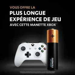 Pile alcaline AA (LR6) Duracell Optimum, lot de 8