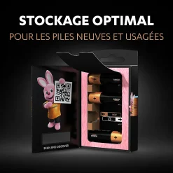 Pile alcaline AA (LR6) Duracell Optimum, lot de 10