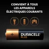 Pile alcaline AA (LR6) Duracell Plus, lot de 4