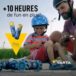 Pile alcaline AA (LR6) Varta High Energy, lot de 8
