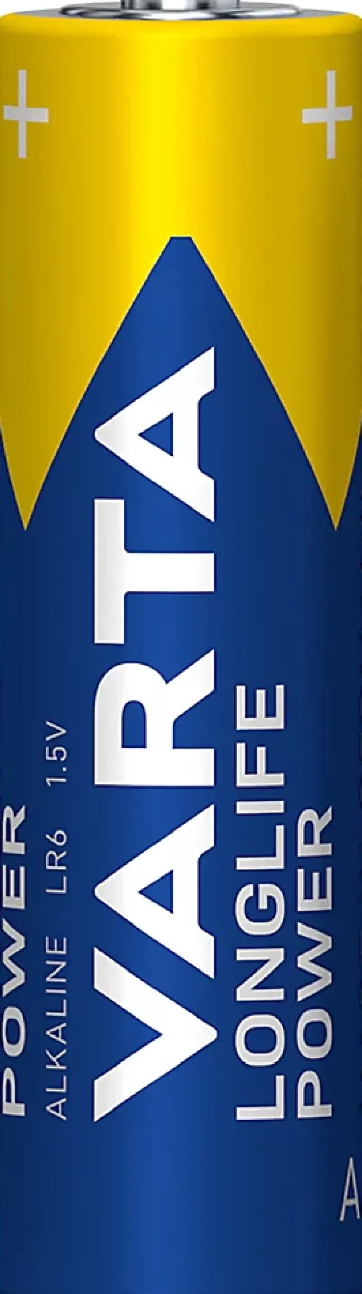 Pile alcaline AA (LR6) Varta Long-life Power, lot de 12