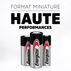 Pile alcaline A23 vendue par 2 Energizer tension 12V non rechargeables